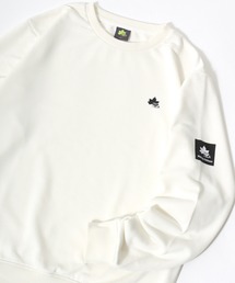 LOGOS/ロゴス ワンポイントロゴ スウェット クルーネックトレーナー レディース メンズ
