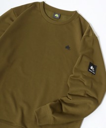 LOGOS/ロゴス ワンポイントロゴ スウェット クルーネックトレーナー レディース メンズ