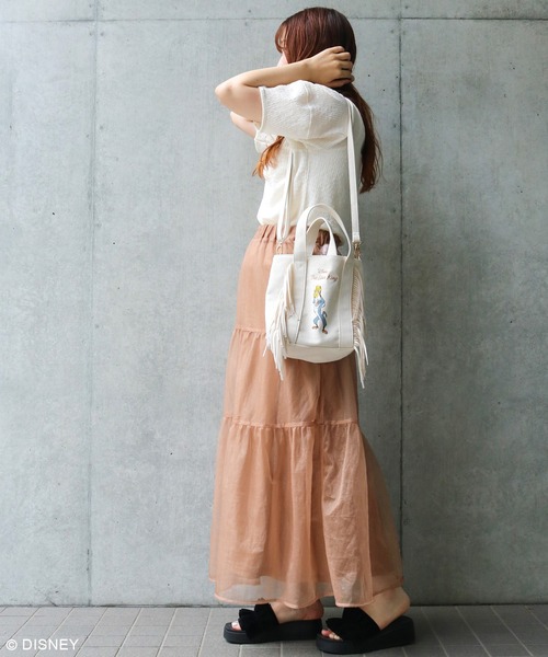 Disney（ディズニー）の「ライオン・キング　フリンジミニバッグ（ショルダーバッグ・レディース・カーキ/アイボリー/ブラウン・FREE）」の12枚目の写真