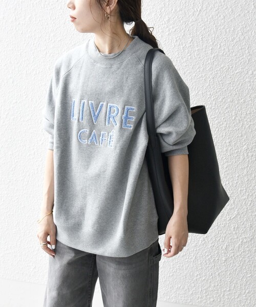 SHIPS any:〈洗濯機可能〉サガラ 刺繍 ロゴ スウェット（スウェット