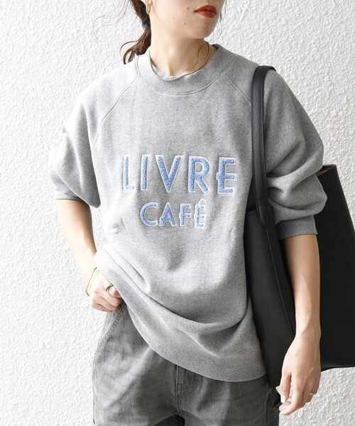 SHIPS any(シップス エニィ)の「SHIPS any:〈洗濯機可能〉サガラ 刺繍 ロゴ スウェット(スウェット・レディース・ネイビー/ライトグレー/ナチュラル・ONE SIZE)」の14枚目の写真