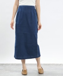 GLOBAL WORK Smile Seed Store | デニムＩラインスカート/115996(スカート)