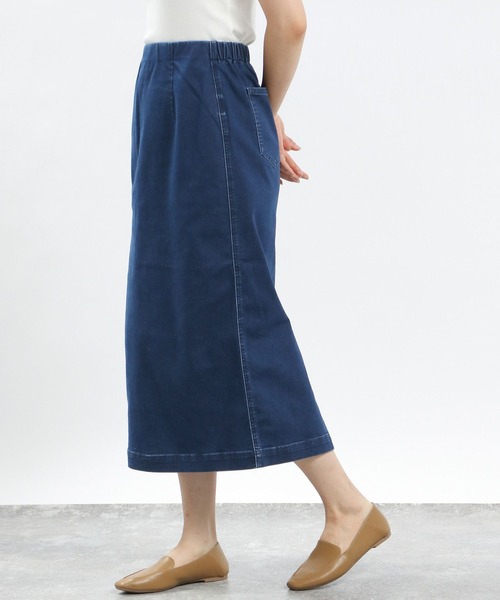 GLOBAL WORK Smile Seed Store(グローバルワーク スマイルシードストア)の「デニムIラインスカート/115996(スカート・レディース・ライトブルー/ブラック/ブルー/アイボリー・X-LARGE/LARGE/MEDIUM/SMALL)」の19枚目の写真