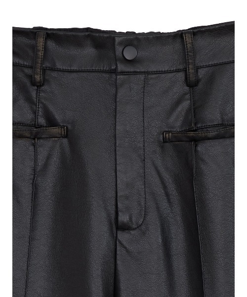 Ameri（アメリ）の「SYNTHETIC LEATHER COLOR SCHEME PANTS（その他