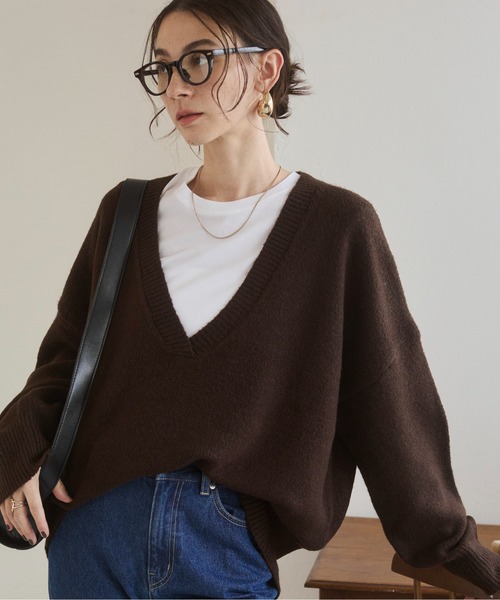 I*y様 マーク＆ロナ Vネックプルオーバー サイズXL マーク＆ロナ Vネックプルオーバー サイズXL MARK & LONA