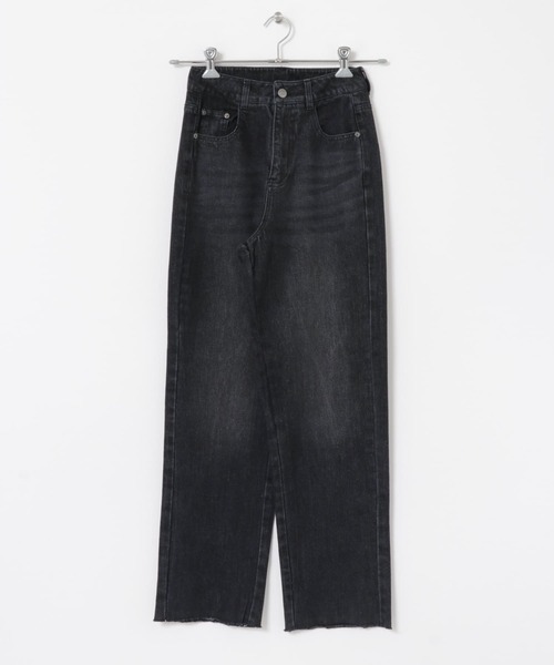 ITEMS URBANRESEARCH（アイテムズ アーバンリサーチ）の「ストレートデニム（デニムパンツ・レディース・ライトブルー/ブラック・SMALL/MEDIUM）」の19枚目の写真