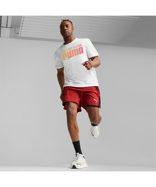 PUMA(プーマ)の「PUMA プーマ メンズ ランニング RF フォーエバー ファスター 半袖 Tシャツ(Tシャツ/カットソー・メンズ・ブラック/ホワイト・LARGE/MEDIUM/SMALL/X-LARGE/X-SMALL/XX-LARGE)」の4枚目の写真