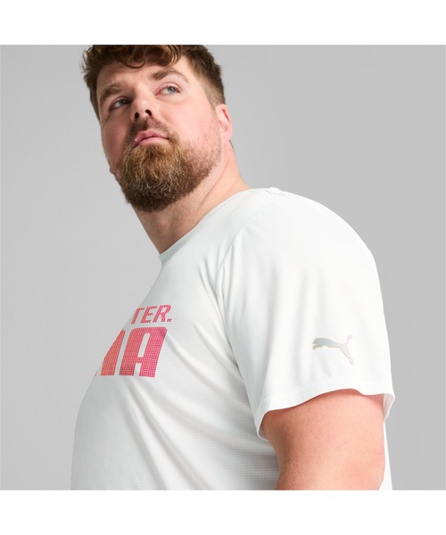 PUMA(プーマ)の「PUMA プーマ メンズ ランニング RF フォーエバー ファスター 半袖 Tシャツ(Tシャツ/カットソー・メンズ・ブラック/ホワイト・LARGE/MEDIUM/SMALL/X-LARGE/X-SMALL/XX-LARGE)」の6枚目の写真