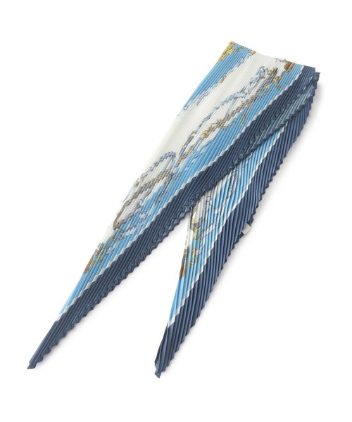 SHOO・LA・RUE(シューラルー)の「◆BAGやヘアアレンジにも 柄アソートプリーツスカーフ(バンダナ/スカーフ・レディース・ピンク系その他/ダークブラウン系4/ネイビー系/ブルー系5/ワイン系1・00)」の1枚目の写真