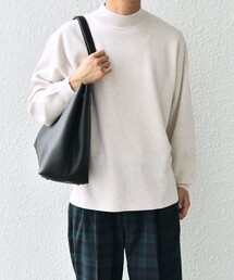 SHIPS any: 〈手洗い可能〉 ミラノリブ モックネック ニット 25AW◇
