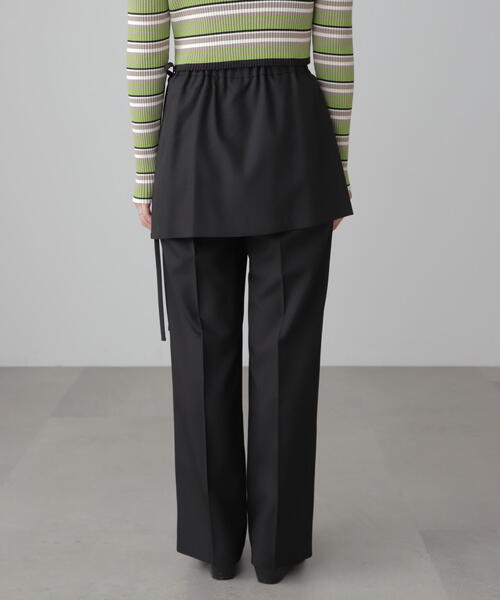 FREE'S MART（フリーズマート）の「◆ミニラップスカートレイヤードパンツ（その他パンツ・レディース・ブラック/グレー・SMALL/MEDIUM）」の15枚目の写真