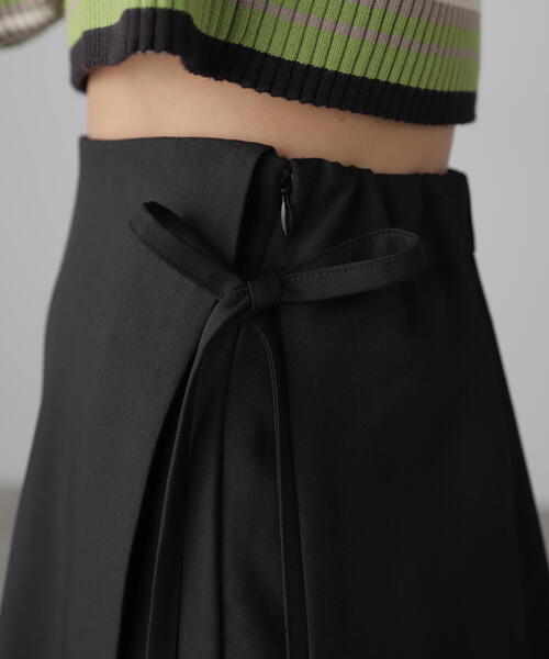 FREE'S MART（フリーズマート）の「◆ミニラップスカートレイヤードパンツ（その他パンツ・レディース・ブラック/グレー・SMALL/MEDIUM）」の19枚目の写真