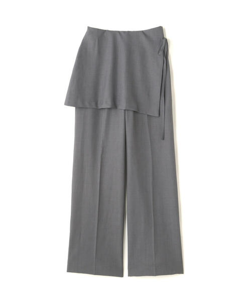 FREE'S MART（フリーズマート）の「◆ミニラップスカートレイヤードパンツ（その他パンツ・レディース・ブラック/グレー・SMALL/MEDIUM）」の21枚目の写真