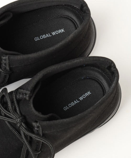 GLOBAL WORK(グローバルワーク)の「エアかるスニーカーソールモカシン/145478(モカシン/デッキシューズ・メンズ・ブラック/ベージュ・LARGE/MEDIUM)」の14枚目の写真