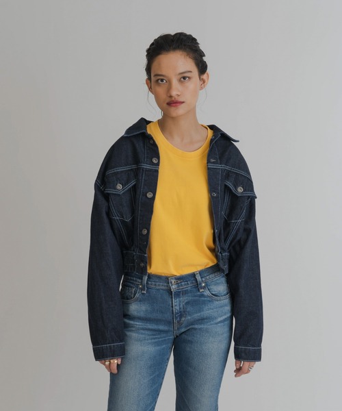 LEVI'S made&craftedリーバイス 革ジャン（ブランド古着】LEVIS