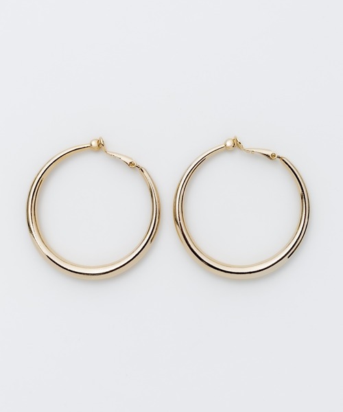 ciite'（シーテ）の「ボリューム フープイヤリング  (両耳用)（イヤリング・レディース・シルバー/ゴールド/ピンクゴールド・FREE）」の17枚目の写真