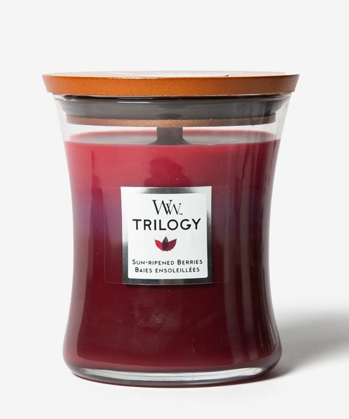 WOODWICK(ウッドウィック)の「WoodWick TRILOGY JAR HOURGLASS MEDIUM ウッドウィック キャンドル トリロジー M(キャンドル・レディース・その他1/マルチ/その他2/その他3/その他4/カラフル/ホワイト系1・FREE)」の5枚目の写真