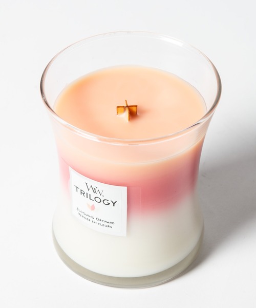 セール】WoodWick TRILOGY JAR HOURGLASS MEDIUM ウッドウィック