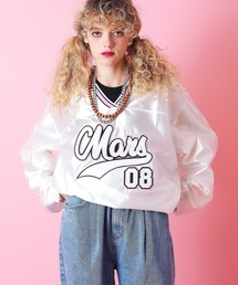 a.p.o.v. フェルトロゴフットボールシャツ