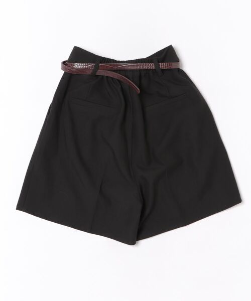 archives（アルシーヴ）の「ベルト付きＴＲショートパンツ（その他パンツ・レディース・アイボリー/ブラック/モカ・MEDIUM）」の4枚目の写真
