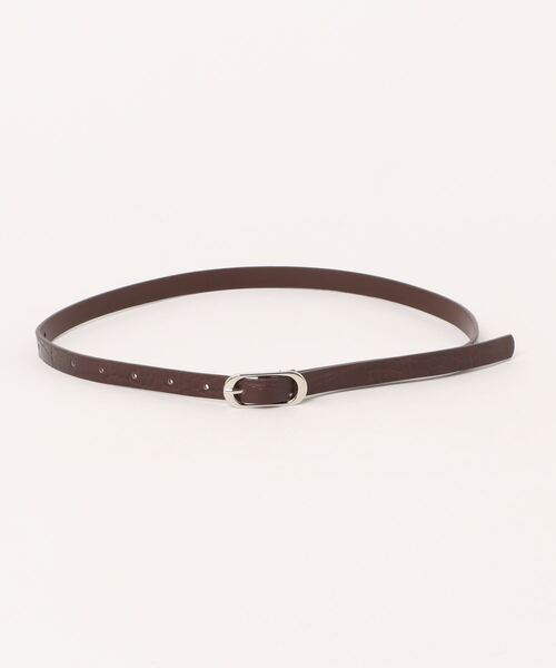 archives（アルシーヴ）の「ベルト付きＴＲショートパンツ（その他パンツ・レディース・アイボリー/ブラック/モカ・MEDIUM）」の5枚目の写真