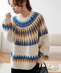 【WEB限定】求心柄プルオーバー