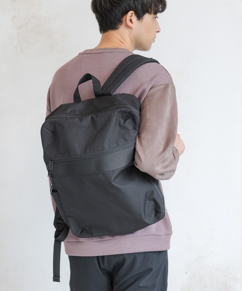 LAKOLE（ラコレ）の「マルチポケットリュック / 151225（バックパック/リュック・メンズ・サンドグレー/ブラック・FREE）」の20枚目の写真