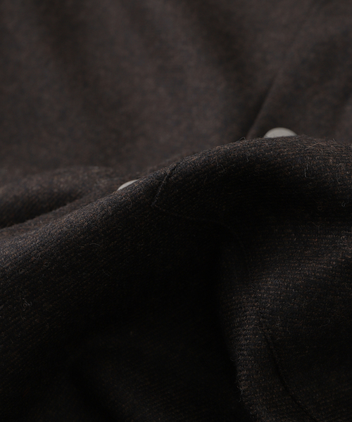 セール】seya. (セヤ) ETERNAL SHIRT FINE GRAINED TWEED SG01001F107