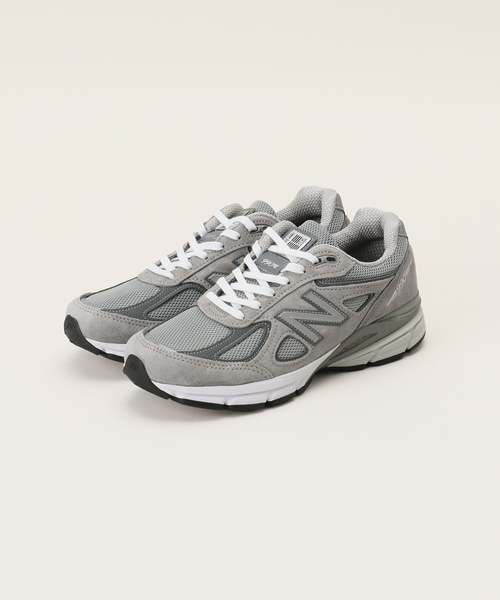 NEW BALANCE(ニューバランス)の「【NEW BALANCE / ニューバランス】U990GR4:スニーカー(スニーカー・レディース・ライトグレー・23cm/23.5cm/24cm/24.5cm/25cm)」の1枚目の写真