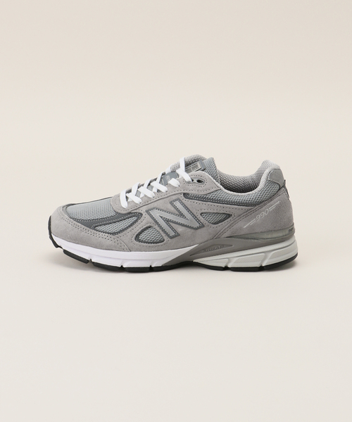 NEW BALANCE(ニューバランス)の「【NEW BALANCE / ニューバランス】U990GR4:スニーカー(スニーカー・レディース・ライトグレー・23cm/23.5cm/24cm/24.5cm/25cm)」の2枚目の写真