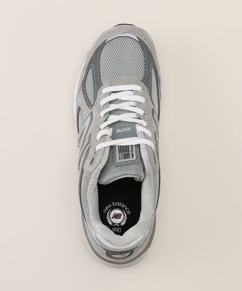 NEW BALANCE(ニューバランス)の「【NEW BALANCE / ニューバランス】U990GR4:スニーカー(スニーカー・レディース・ライトグレー・23cm/23.5cm/24cm/24.5cm/25cm)」の6枚目の写真
