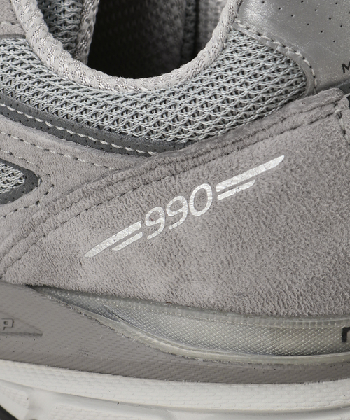 NEW BALANCE(ニューバランス)の「【NEW BALANCE / ニューバランス】U990GR4:スニーカー(スニーカー・レディース・ライトグレー・23cm/23.5cm/24cm/24.5cm/25cm)」の10枚目の写真