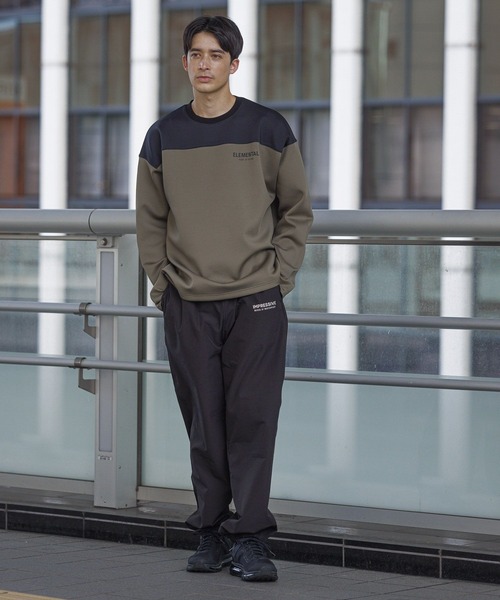 LAKOLE(ラコレ)の「ストレッチイージーパンツ<PARK by LAKOLE> / 150535(その他パンツ・メンズ・ブラック/オリーブ・MEDIUM/LARGE)」の5枚目の写真