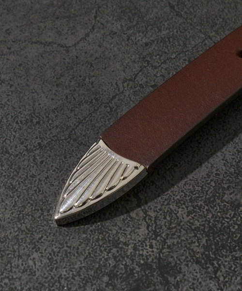 Lee（リー）の「【Lee】レザーウエスタンベルト（ベルト・メンズ・ブラック/ダークブラウン・FREE）」の4枚目の写真