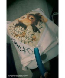 minius（ミニウス）の「『グレムリン/GREMLINS』"""GIZMO"" T-Shirt"  半袖プリントTシャツ ビックシルエット ピグメント加工 ヴィンテージライク（Tシャツ/カットソー）」