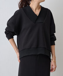 BEARDSLEY | ダンボールVネックプルオーバー(Tシャツ/カットソー)