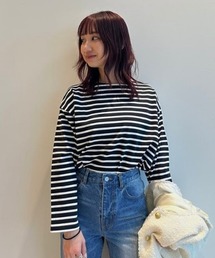 B:MING by BEAMS | ボーダー ロングスリーブ Tシャツ(Tシャツ/カットソー)