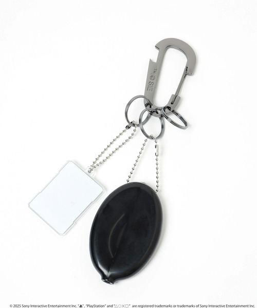 niko and...（ニコアンド）の「【PlayStation(プレイステーション)】限定コインケース付きカラビナ（コインケース・メンズ・ブルー/ブラック・FREE）」の6枚目の写真