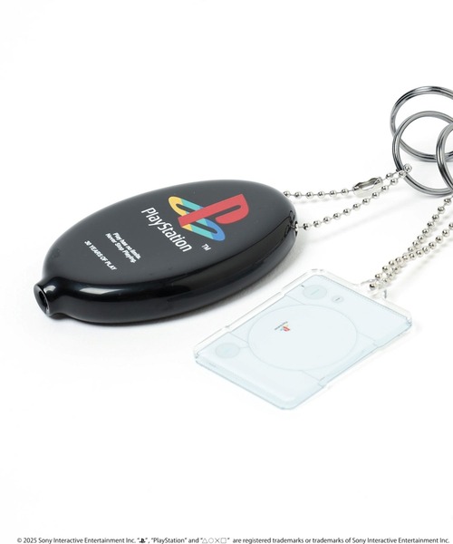 niko and...（ニコアンド）の「【PlayStation(プレイステーション)】限定コインケース付きカラビナ（コインケース・メンズ・ブルー/ブラック・FREE）」の9枚目の写真