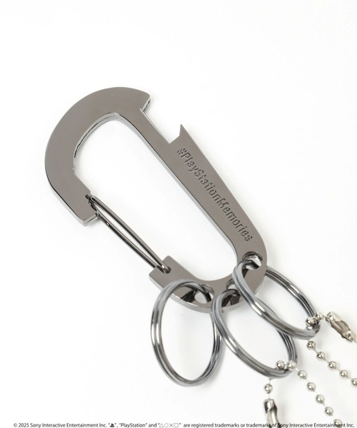 niko and...（ニコアンド）の「【PlayStation(プレイステーション)】限定コインケース付きカラビナ（コインケース・メンズ・ブルー/ブラック・FREE）」の12枚目の写真