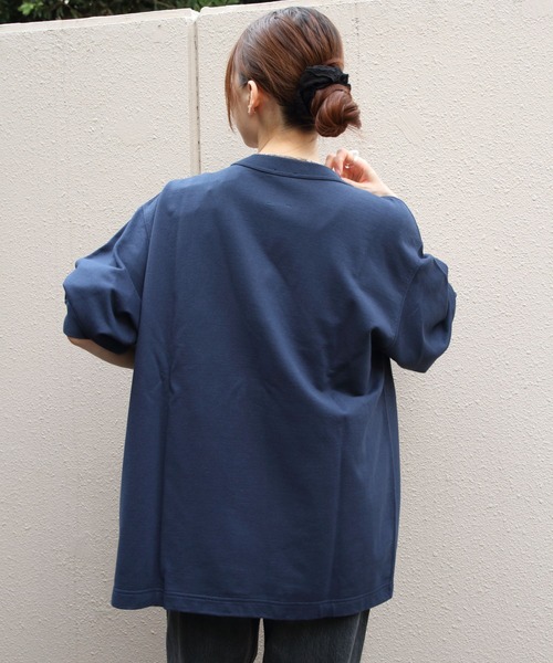 DANTON（ダントン）の「DANTON/ダントン　 Vネックカーディガン　V-NECK CARDIGAN　DT-C0406 CIN（カーディガン/ボレロ・レディース・チャコールグレー/ナチュラル/トップグレー/ネイビー・38/40/42）」の18枚目の写真