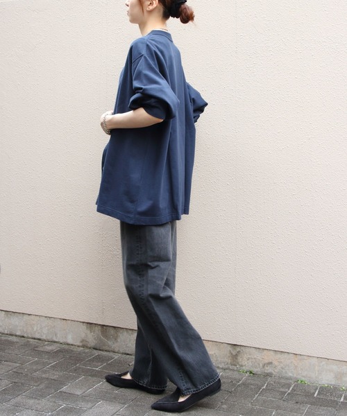 DANTON（ダントン）の「DANTON/ダントン　 Vネックカーディガン　V-NECK CARDIGAN　DT-C0406 CIN（カーディガン/ボレロ・レディース・チャコールグレー/ナチュラル/トップグレー/ネイビー・38/40/42）」の20枚目の写真