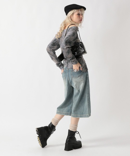 FOREVER 21（フォーエバー トゥエンティーワン）の「【2025SS】アソートシアー2WAYショルダートップス（Tシャツ/カットソー・レディース・グレー/オフホワイト/カーキ/ブラック・MEDIUM/SMALL）」の17枚目の写真