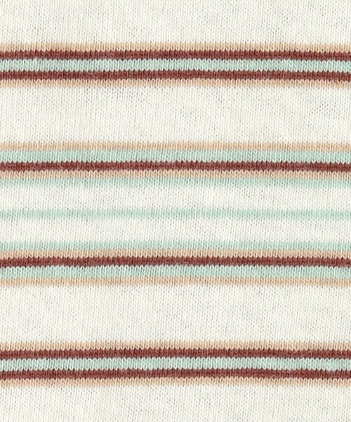 green label relaxing（グリーンレーベルリラクシング）の「マルチボーダー キャミ+プルオーバー セット / キッズ  140cm-160cm（Tシャツ/カットソー・キッズ・ライトブルー/ライラック/オフホワイト・150cm/160cm/140cm）」の11枚目の写真