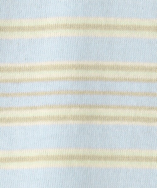 green label relaxing（グリーンレーベルリラクシング）の「マルチボーダー キャミ+プルオーバー セット / キッズ  140cm-160cm（Tシャツ/カットソー・キッズ・ライトブルー/ライラック/オフホワイト・150cm/160cm/140cm）」の14枚目の写真