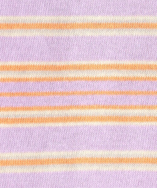 green label relaxing（グリーンレーベルリラクシング）の「マルチボーダー キャミ+プルオーバー セット / キッズ  140cm-160cm（Tシャツ/カットソー・キッズ・ライトブルー/ライラック/オフホワイト・150cm/160cm/140cm）」の17枚目の写真