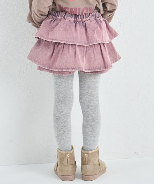 ティアード デニムスカッツ（デニムパンツ）｜pairmanon（ペアマノン