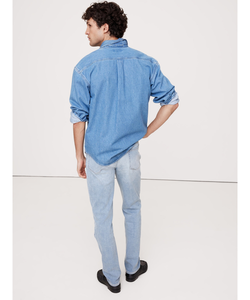 Banana Republic（バナナリパブリック）の「スリム リュクス トラベラージーンズ（デニムパンツ・メンズ・インディゴブルー/ブルー系その他/ライトインディゴブルー/ダークインディゴブルー/ブルー/ブルー系その他2・28W 30L/29W 30L/30W 30L/31W 30L/32W 30L/33W 30L/34W 30L）」の7枚目の写真