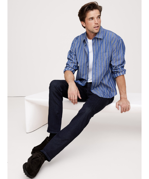 Banana Republic（バナナリパブリック）の「スリム リュクス トラベラージーンズ（デニムパンツ・メンズ・インディゴブルー/ブルー系その他/ライトインディゴブルー/ダークインディゴブルー/ブルー/ブルー系その他2・28W 30L/29W 30L/30W 30L/31W 30L/32W 30L/33W 30L/34W 30L）」の21枚目の写真