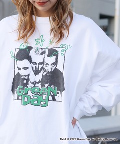 【ホワイト】【ユニセックス】GREEN DAY ロンTEE CRAFT STANDARD BOUTIQUE - 【ホワイト】【ユニセックス】GREEN DAY
